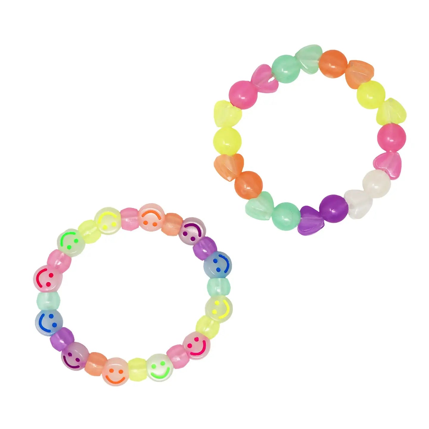 Glow in the dark bracelet set