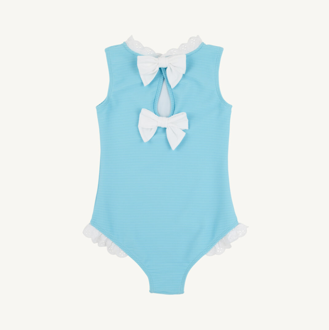 Sleeveless sarasota surf suit - belhaven blue