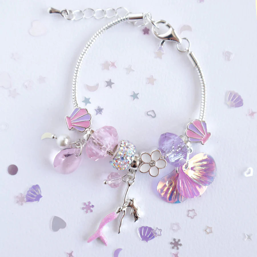 Mermaid's song charm bracelet