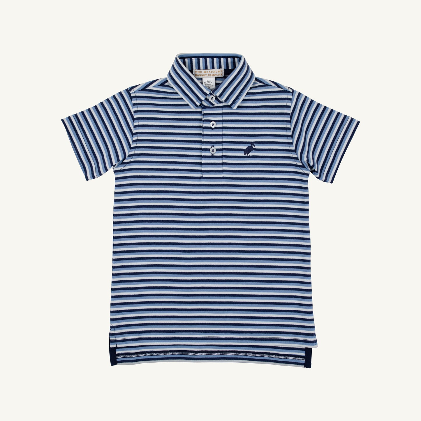 Prim and proper s/s polo - sumner county stripe