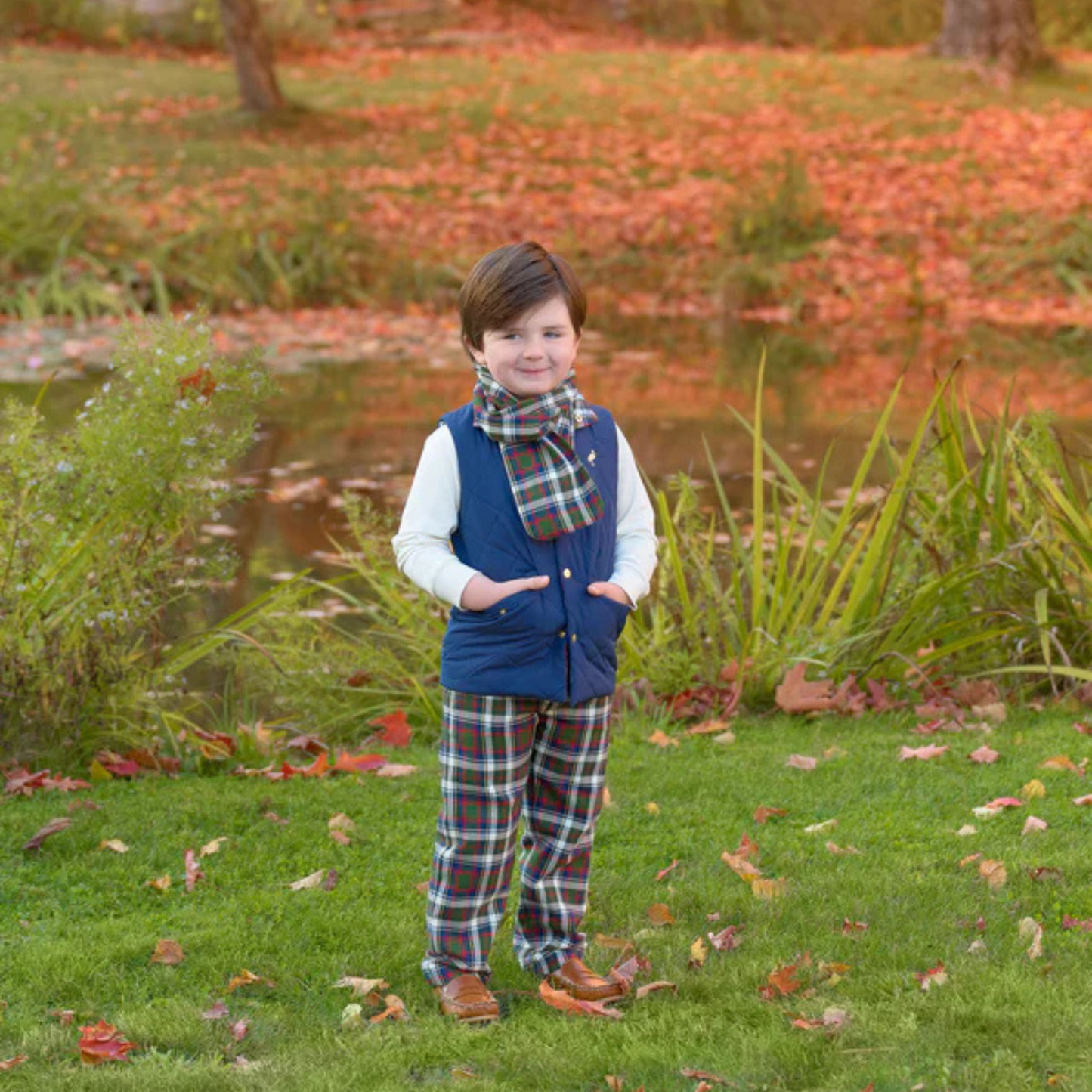 Sheffield pants flannel - grant park plaid