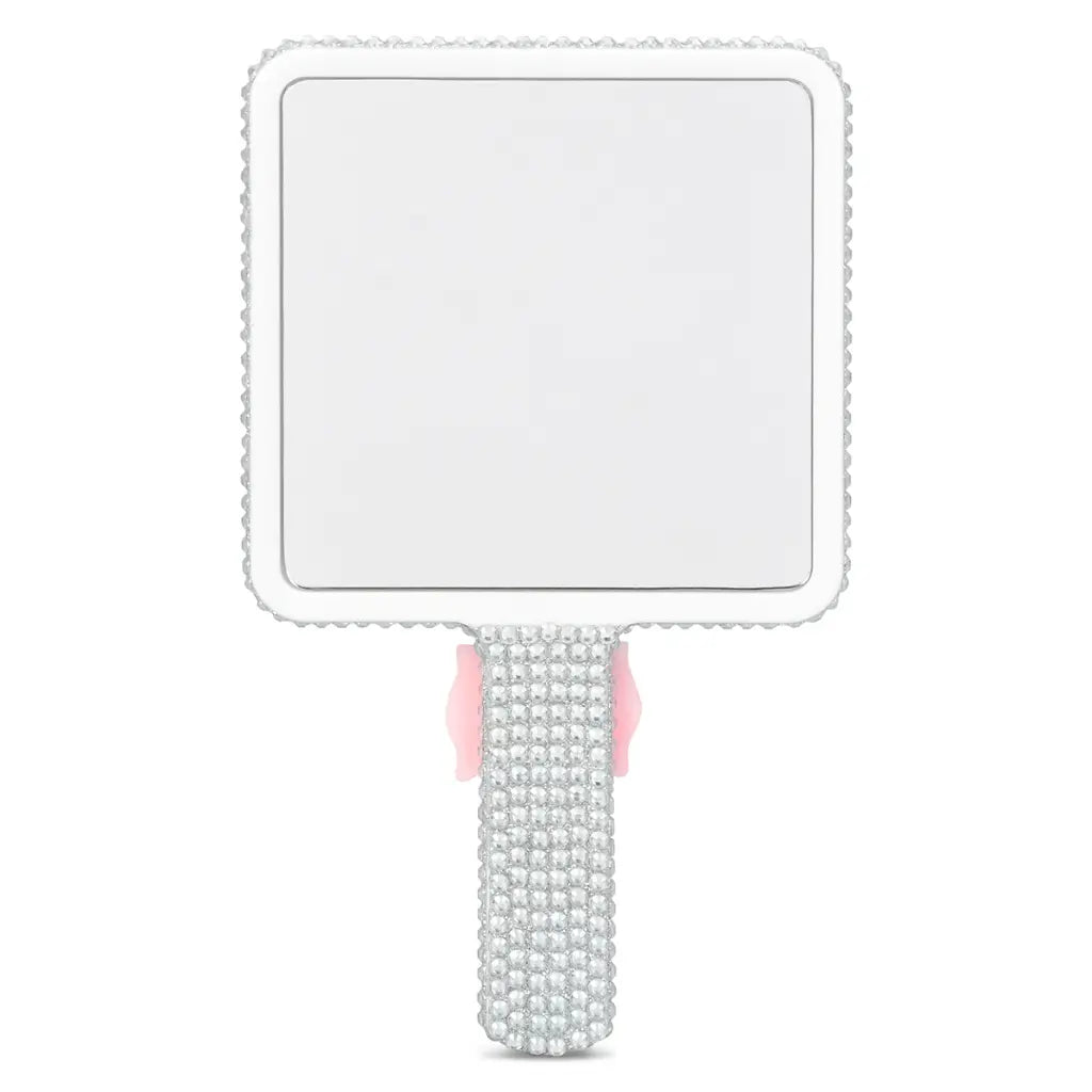 Charming rhinestone mirror