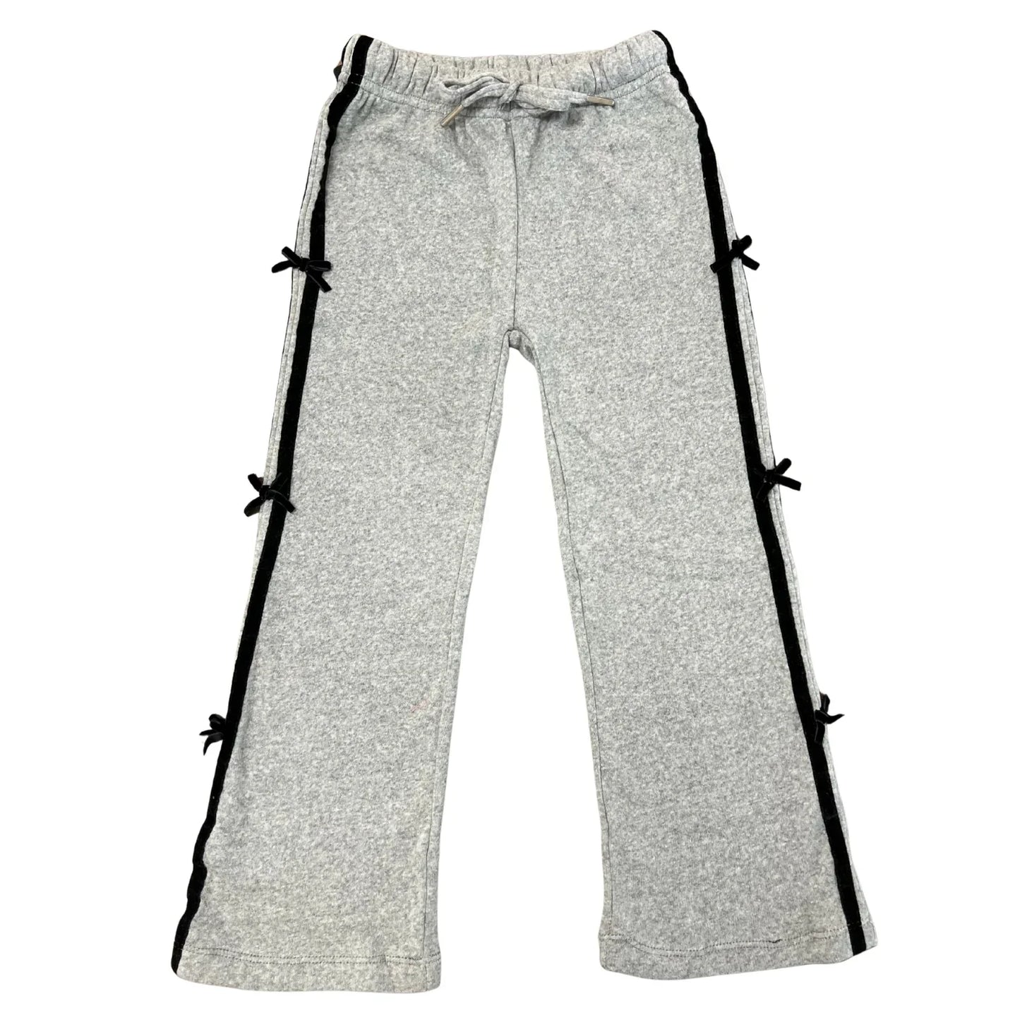 Grey bow sweatpants