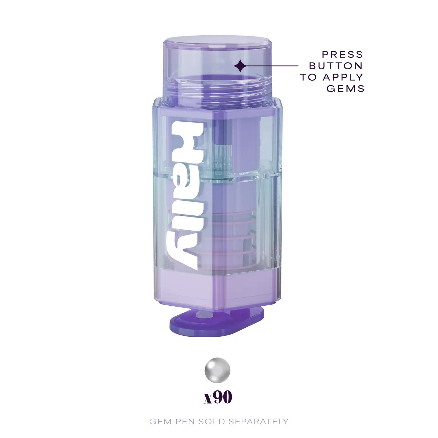 Hally gem pen pearl refill