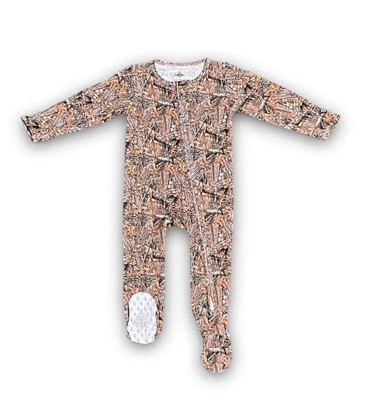 Camo footie