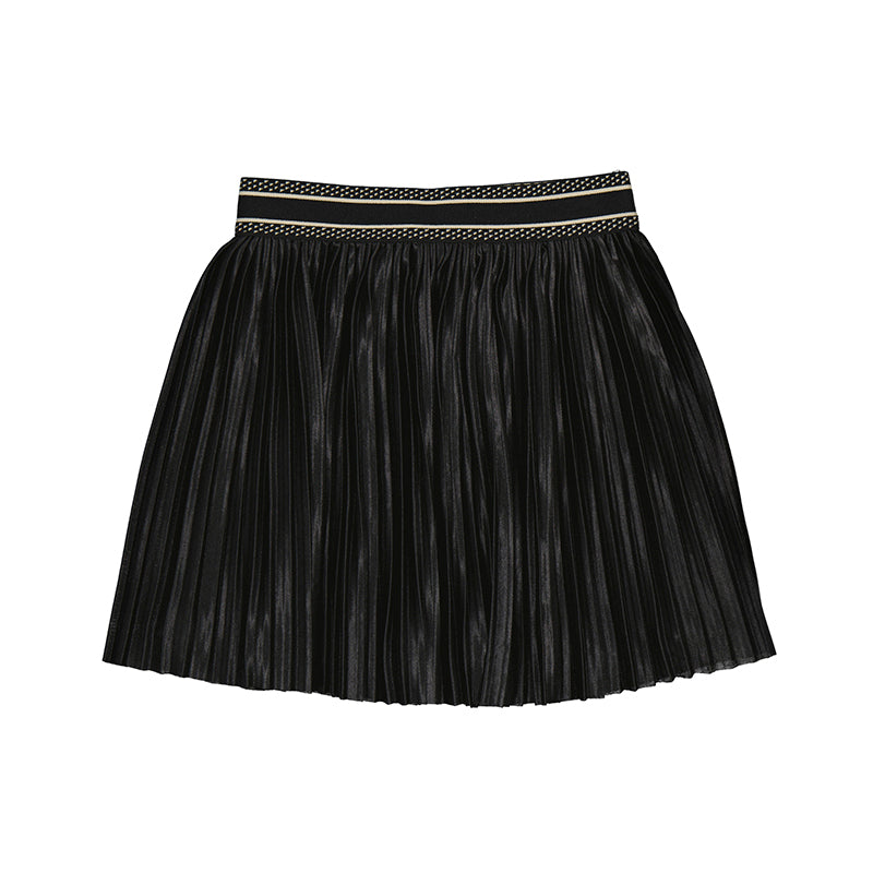 Pleated skirt - black