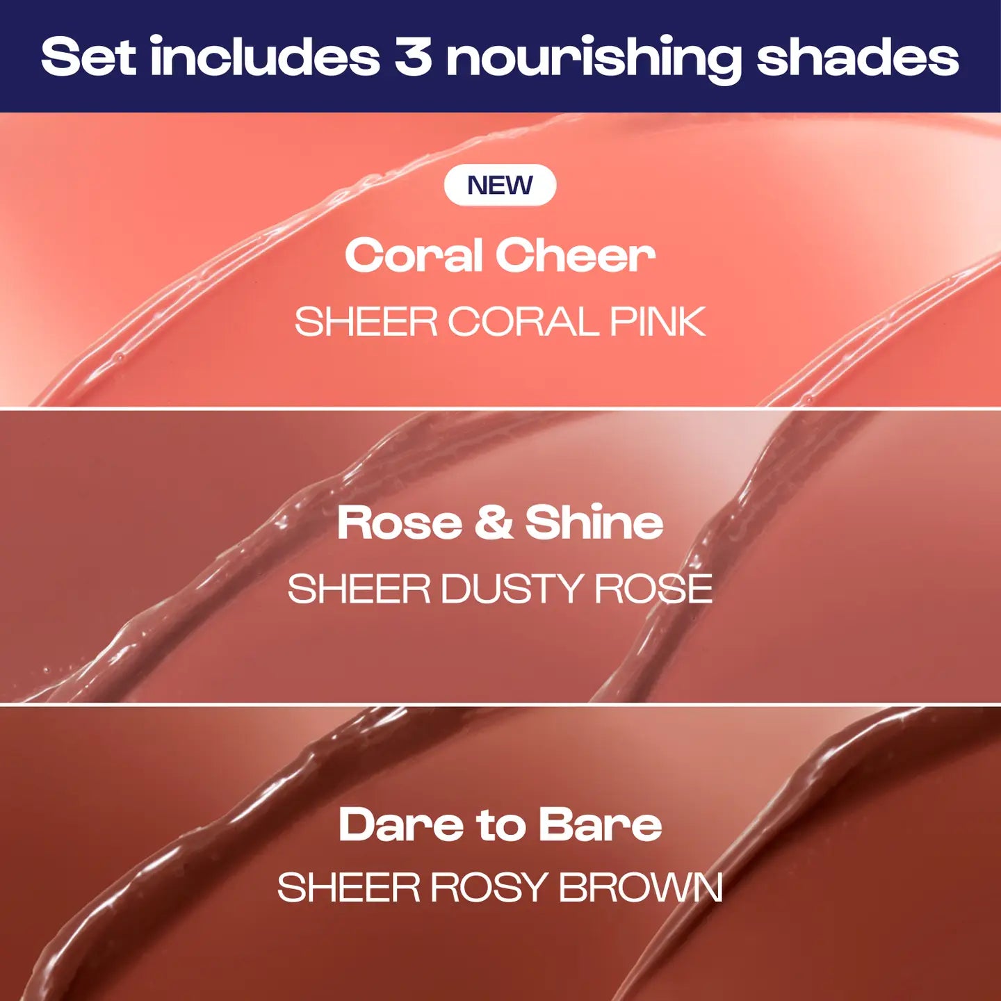 Winning lip balm trio gift set