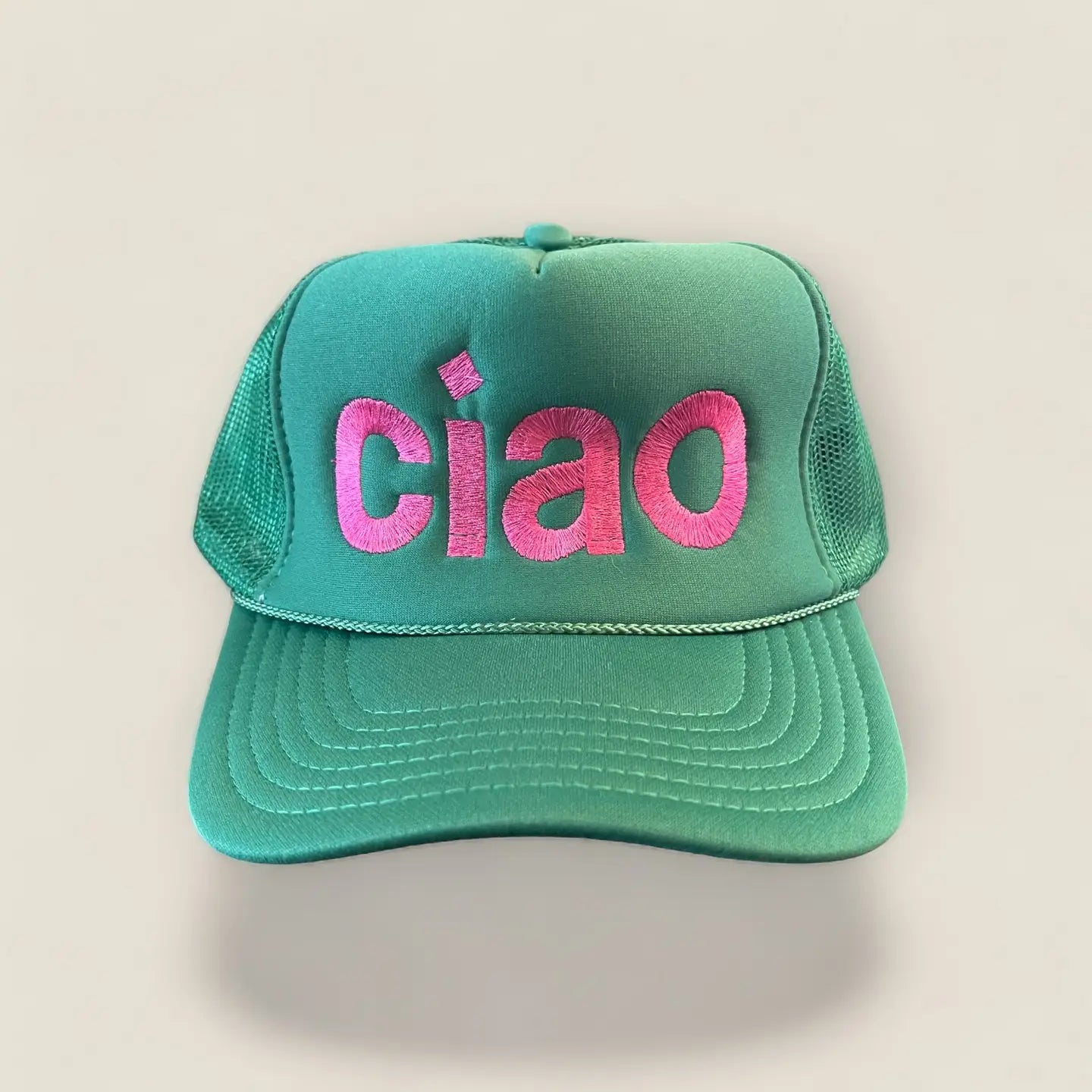 Ciao trucker hat - kelly green