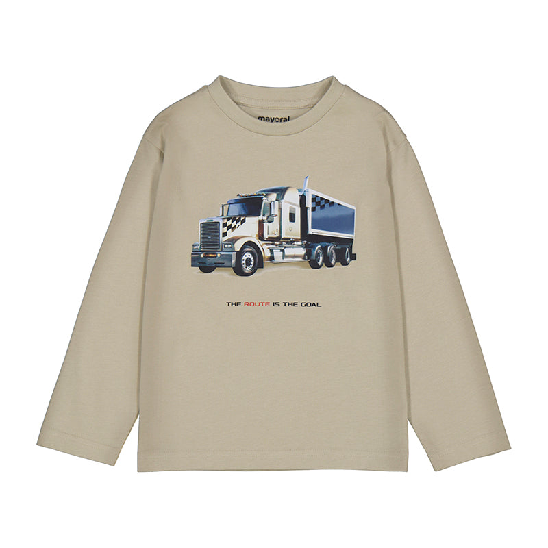 L/s truck shirt - bark