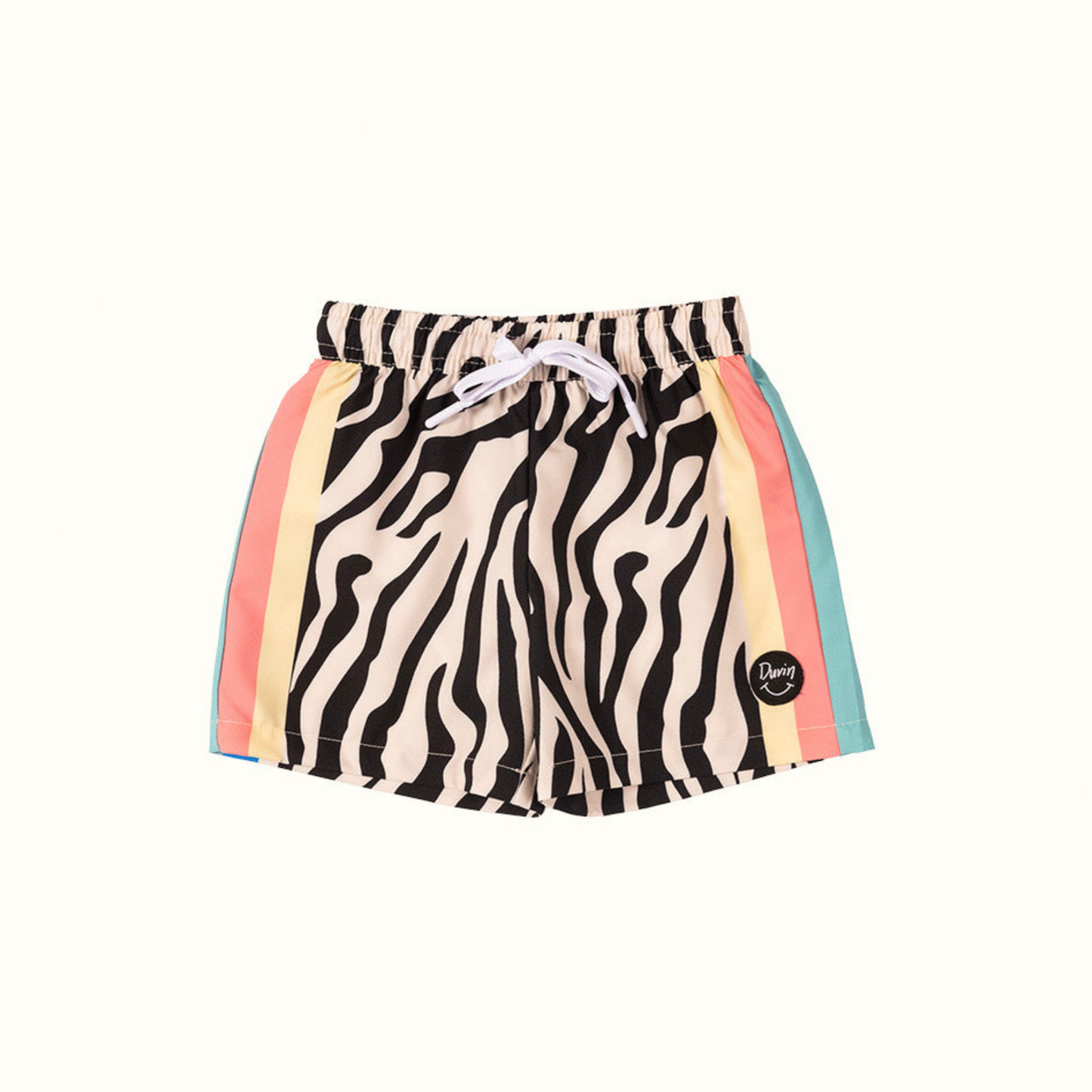 Zebra disco swim shorts