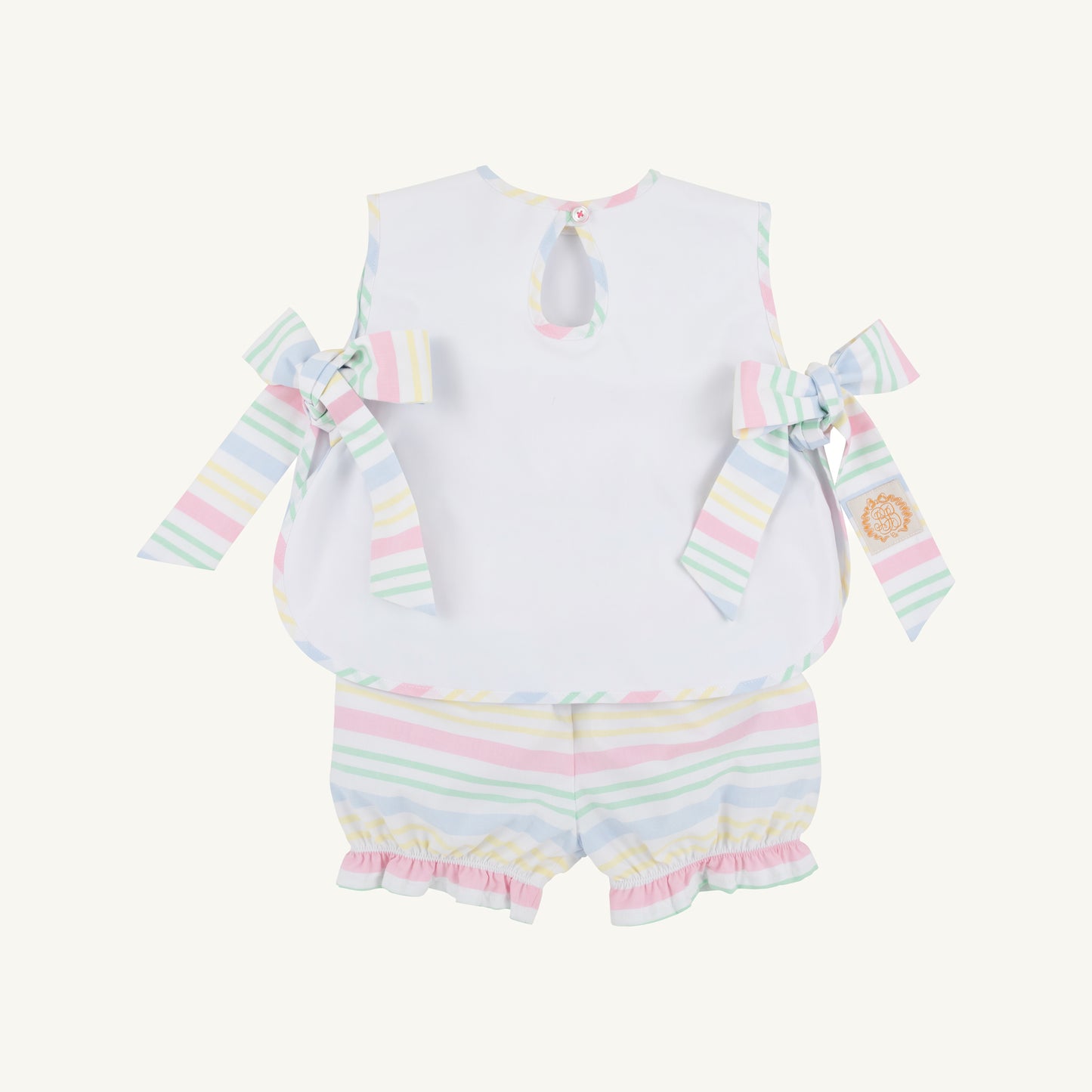 Talbott tie side set - cats/san antonia stripe/wawhite