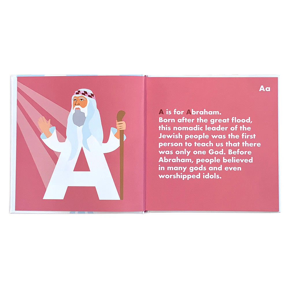 Biblical legends alphabet book