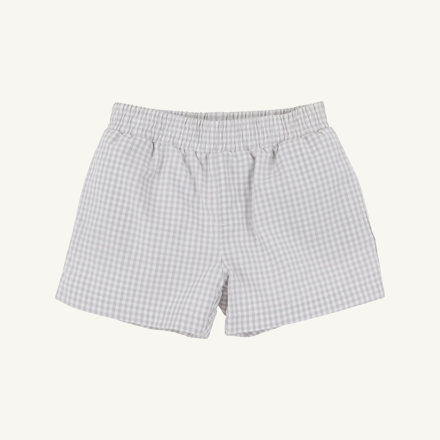 Sheffield shorts - grantley gray mini gingham
