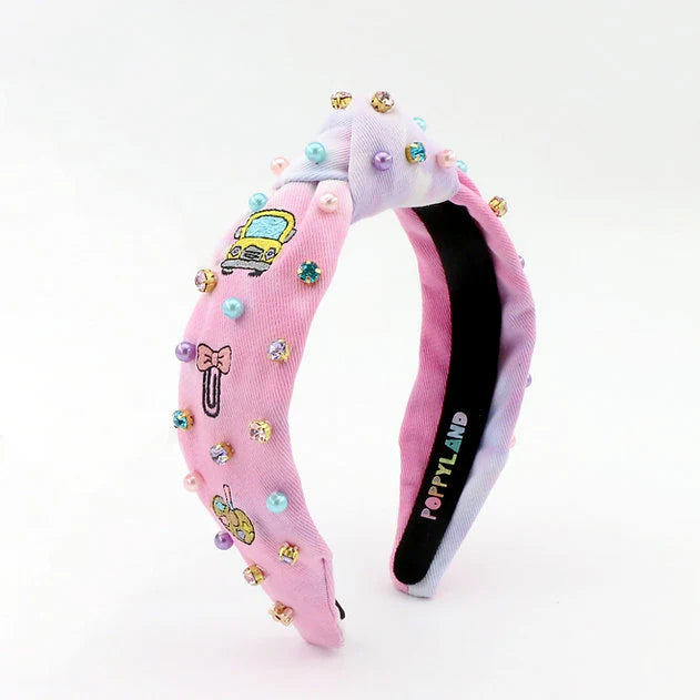 School supplies headband