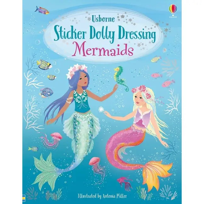 Sticker dolly dressing mermaids