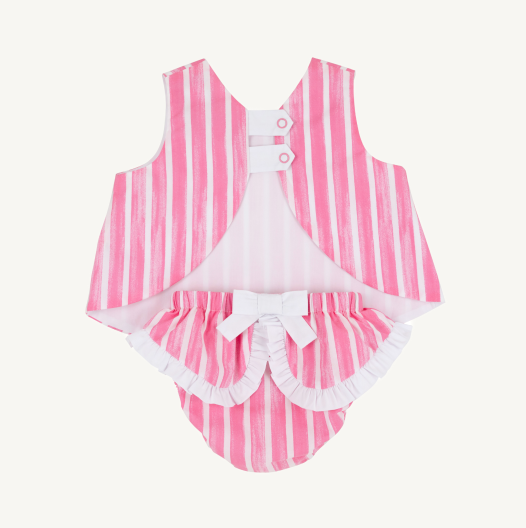 Mary todd tab set - sea wall stripe