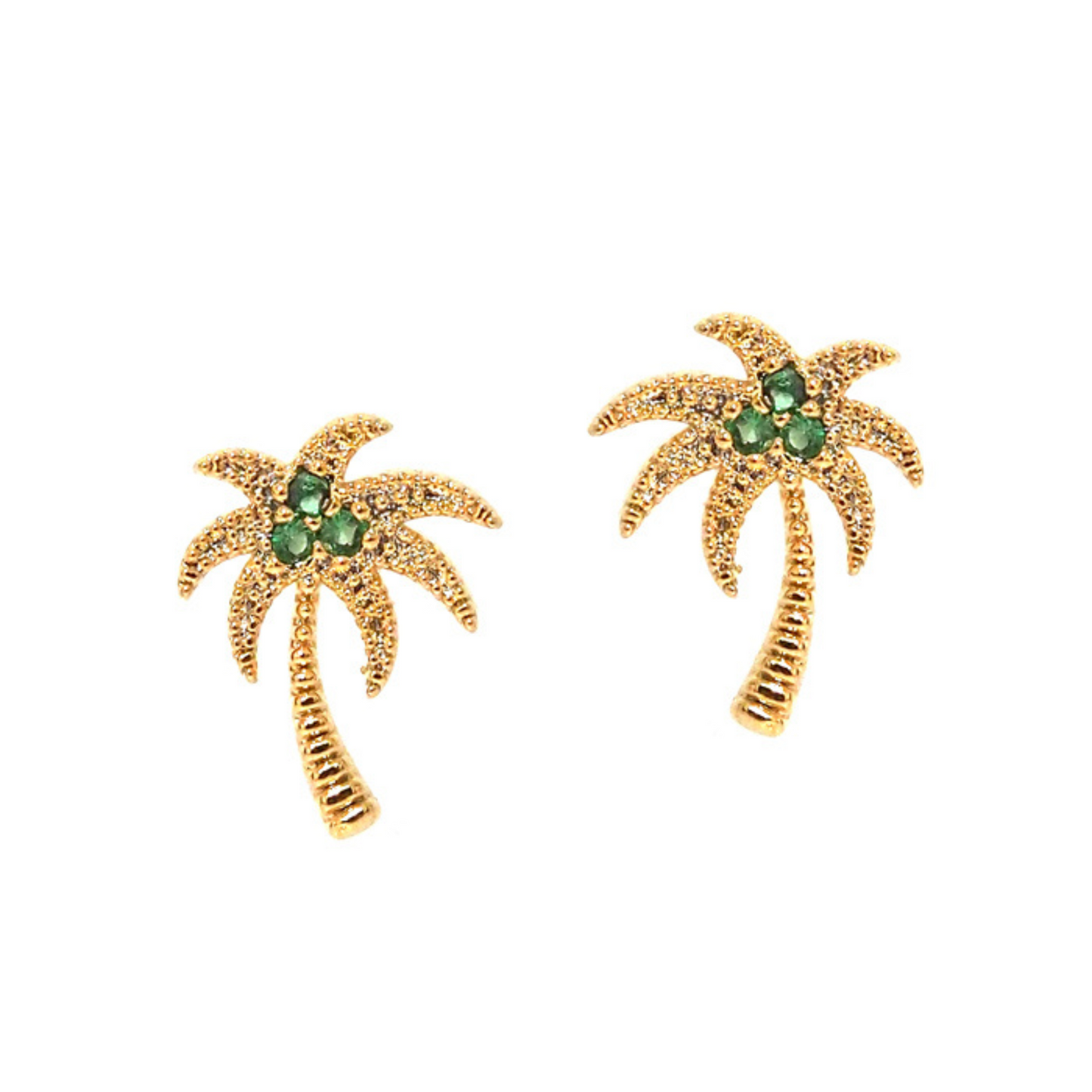 Palm tree studs