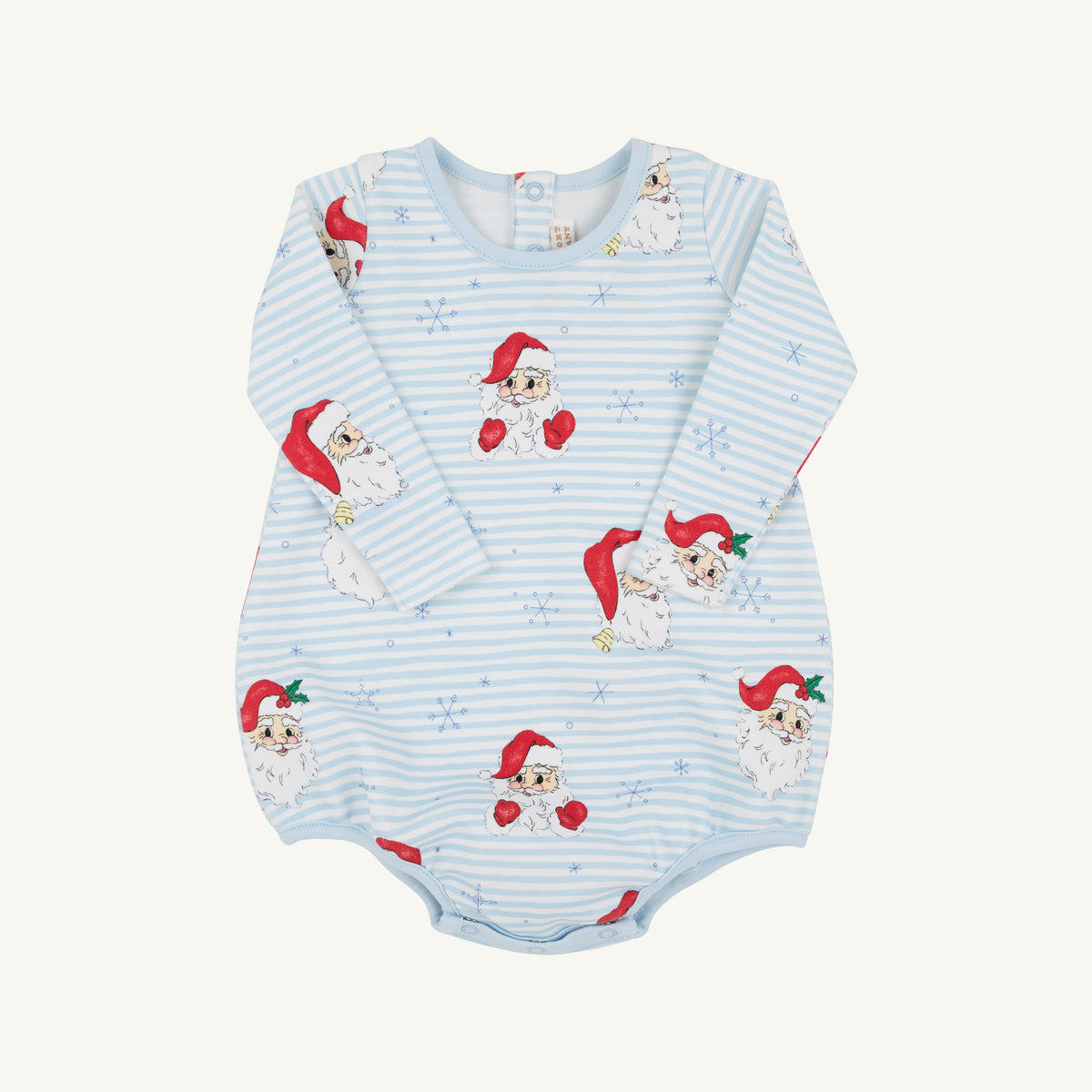 Penny's l/s play bubble - dear Santa blue