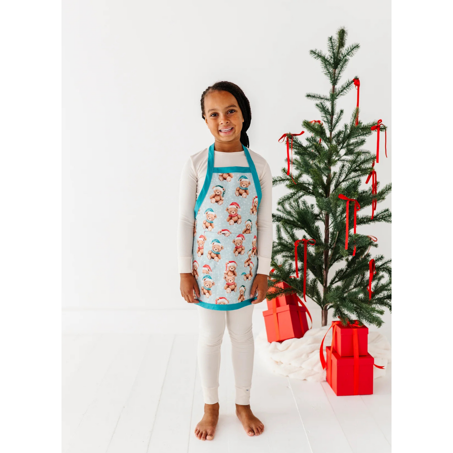 Beary merry baking apron