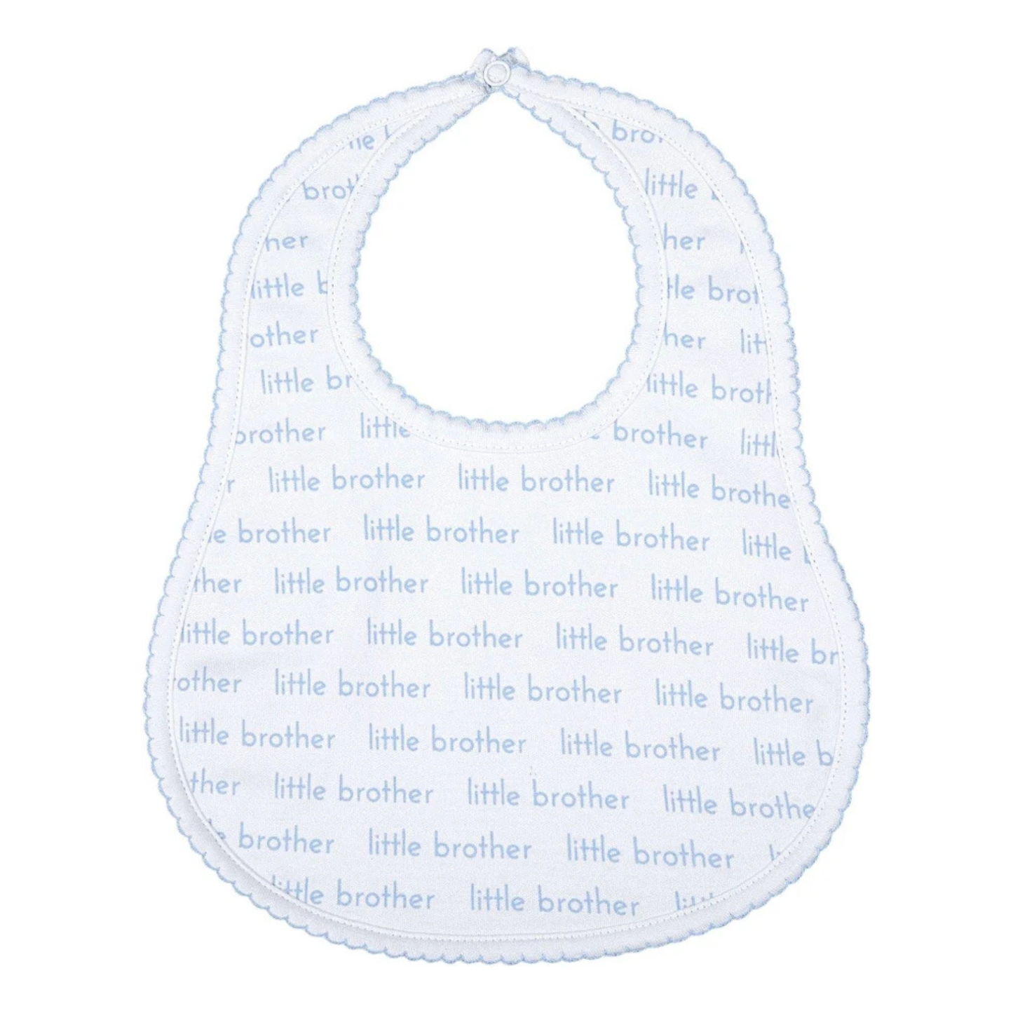 Brother bib - blue