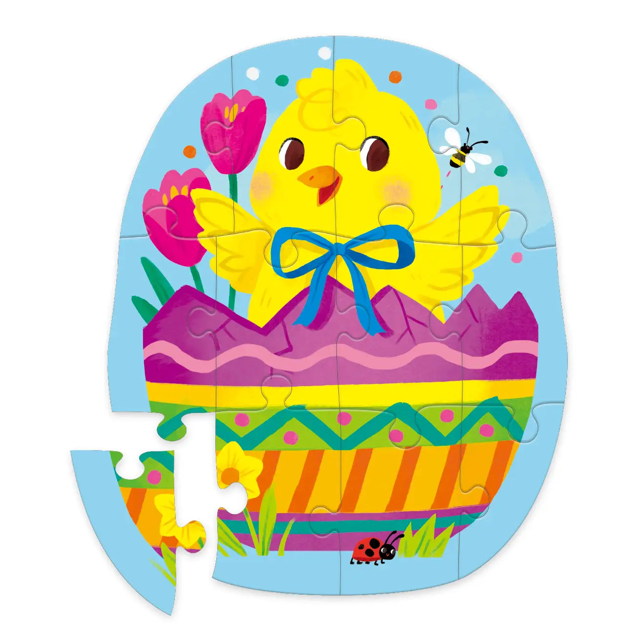 Easter egg 12pc puzzle