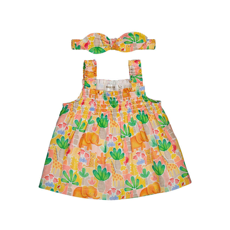 Elephant dress & headband