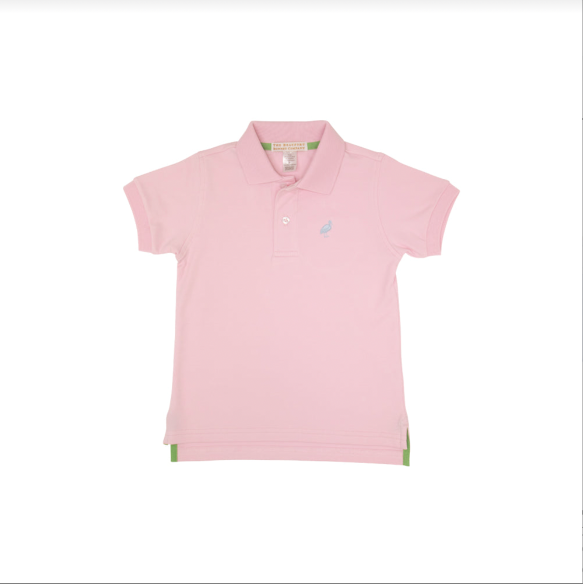 Prim and proper s/s polo - palm beach pink