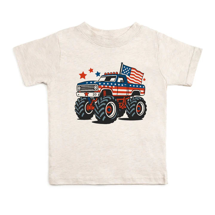 American monster truck s/s tshirt