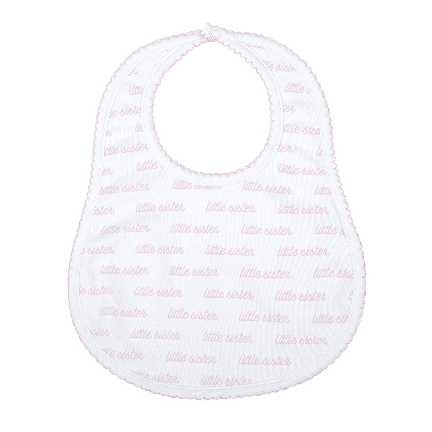 Sister bib - pink