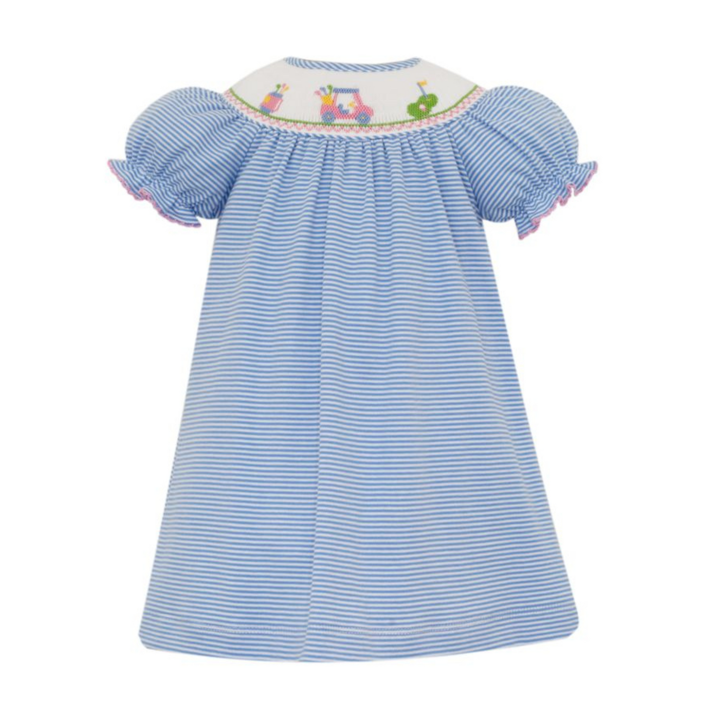 Golf periwinkle blue stripe bishop