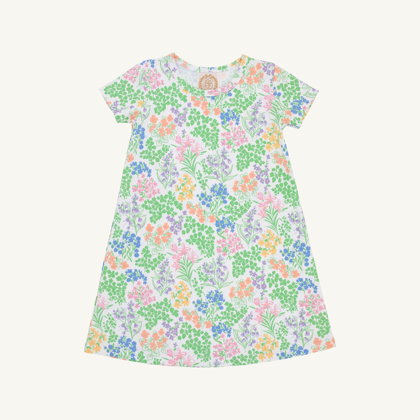 Polly play s/s dress - gaston st garden