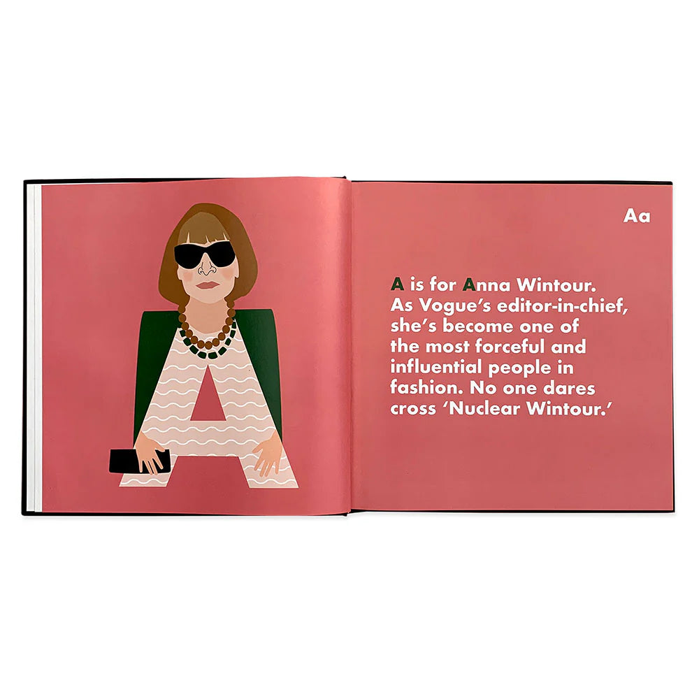 Fashion legends alphabet book