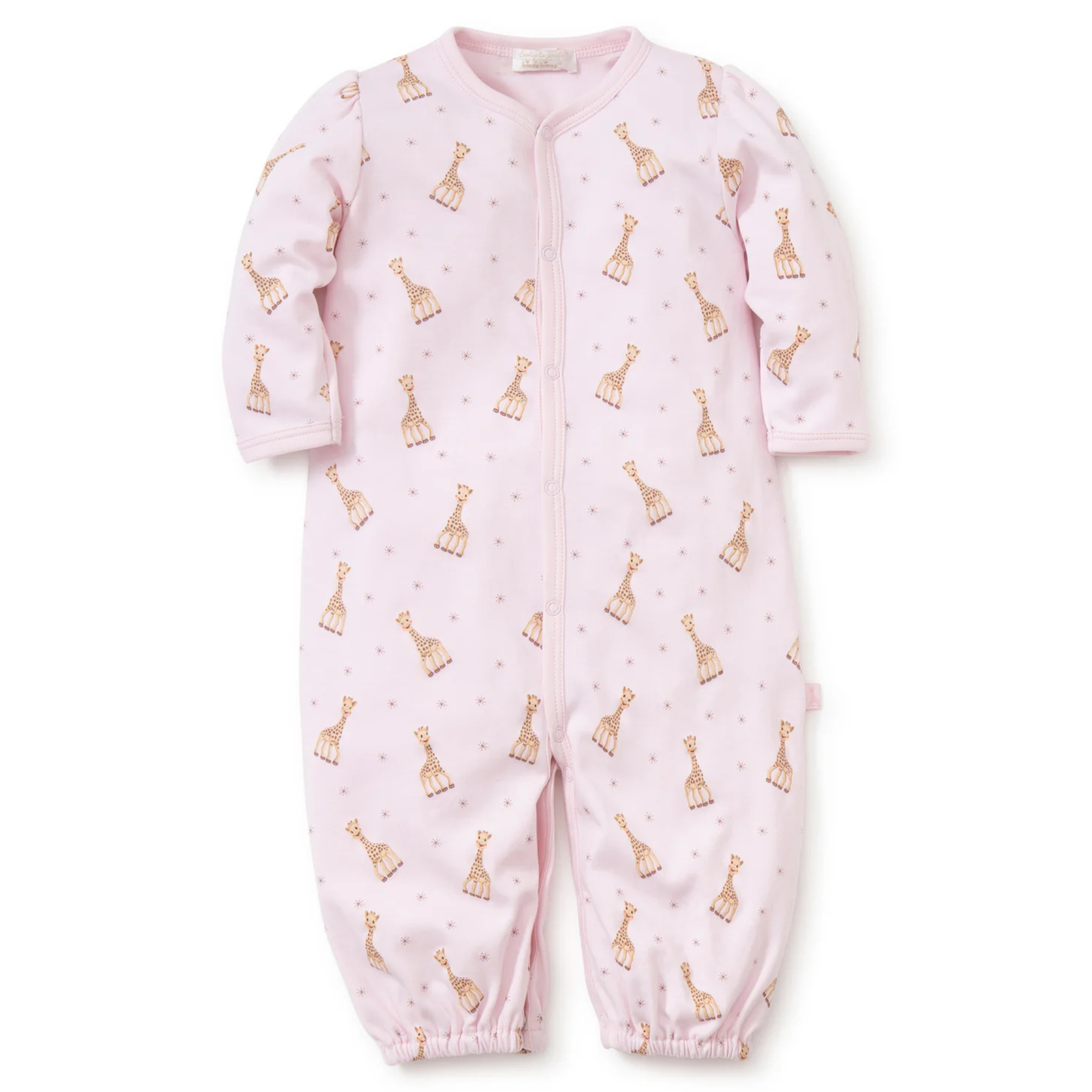 Sophie la girafe conv. gown - pink