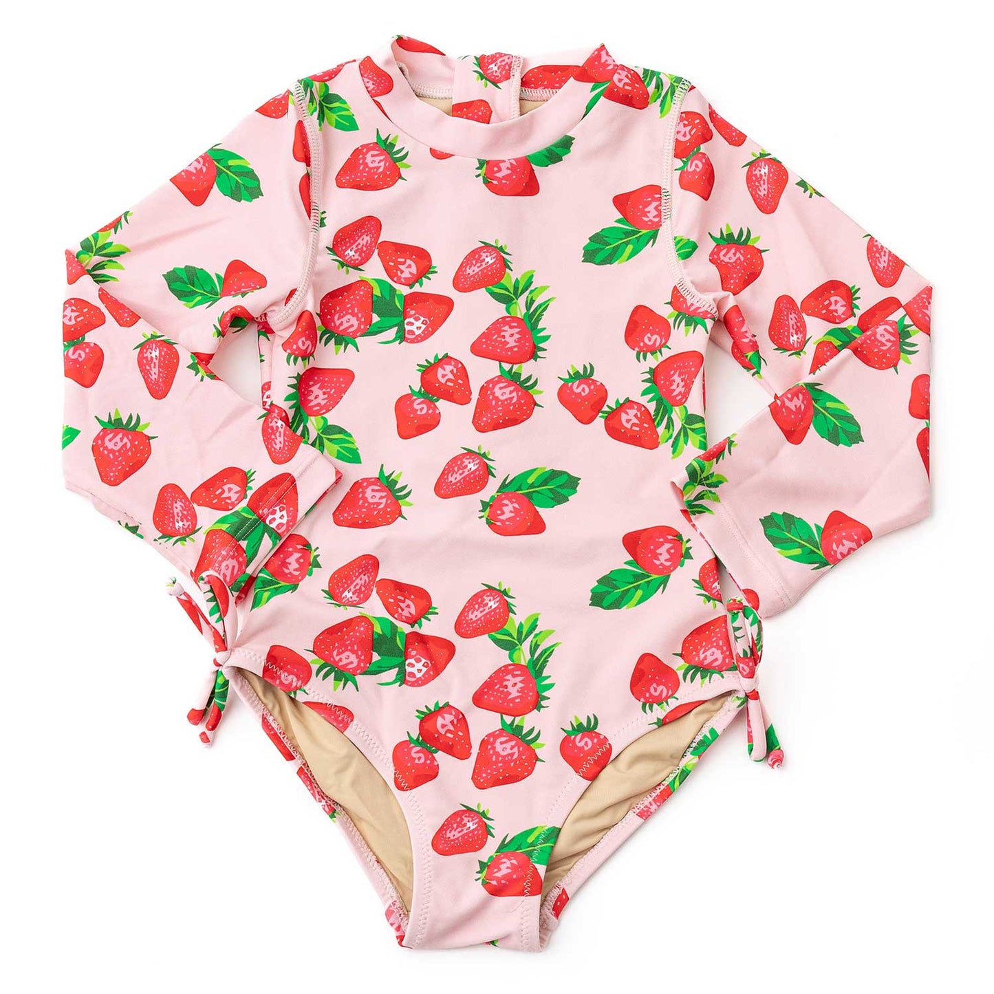 Strawberry bliss l/s one piece
