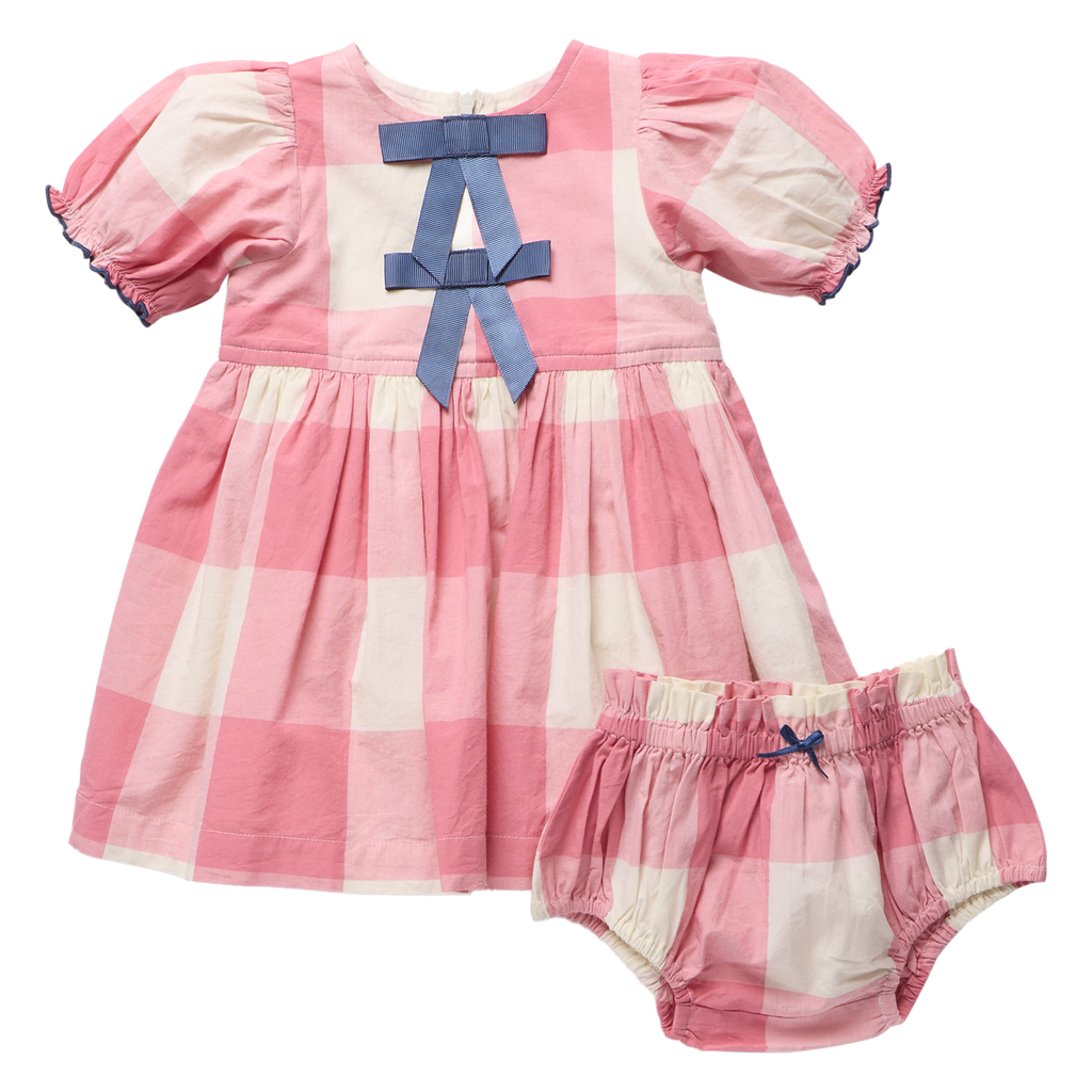 Hermoine bubble - pink checks
