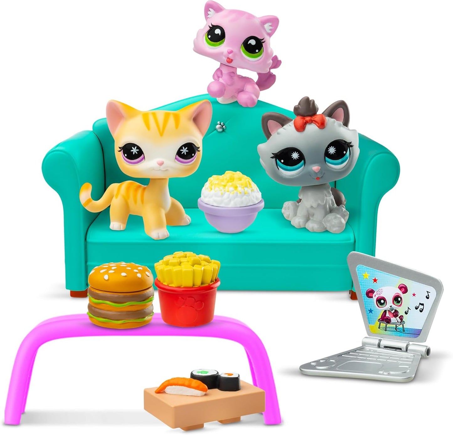 Littlest pet shop - diner dash play pack