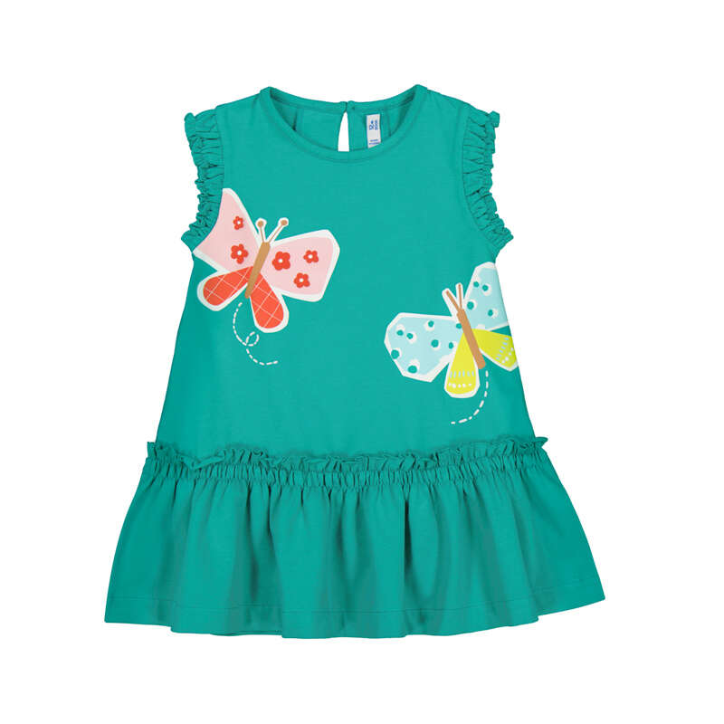 Emerald butterfly dress