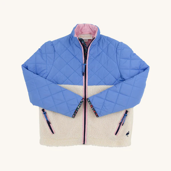 Cate coat - barbados blue/ppearl/pppink