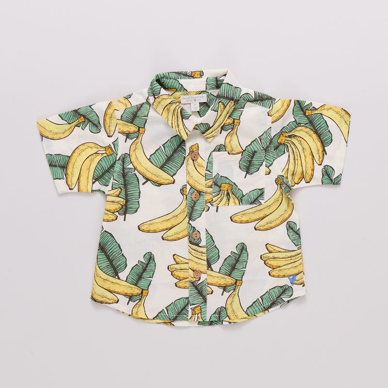 Jack shirt - banana leaves