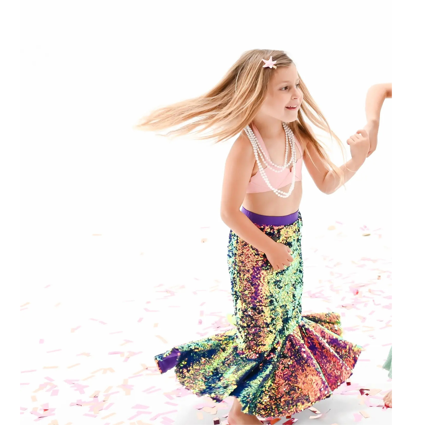 Pink & purple mermaid costume