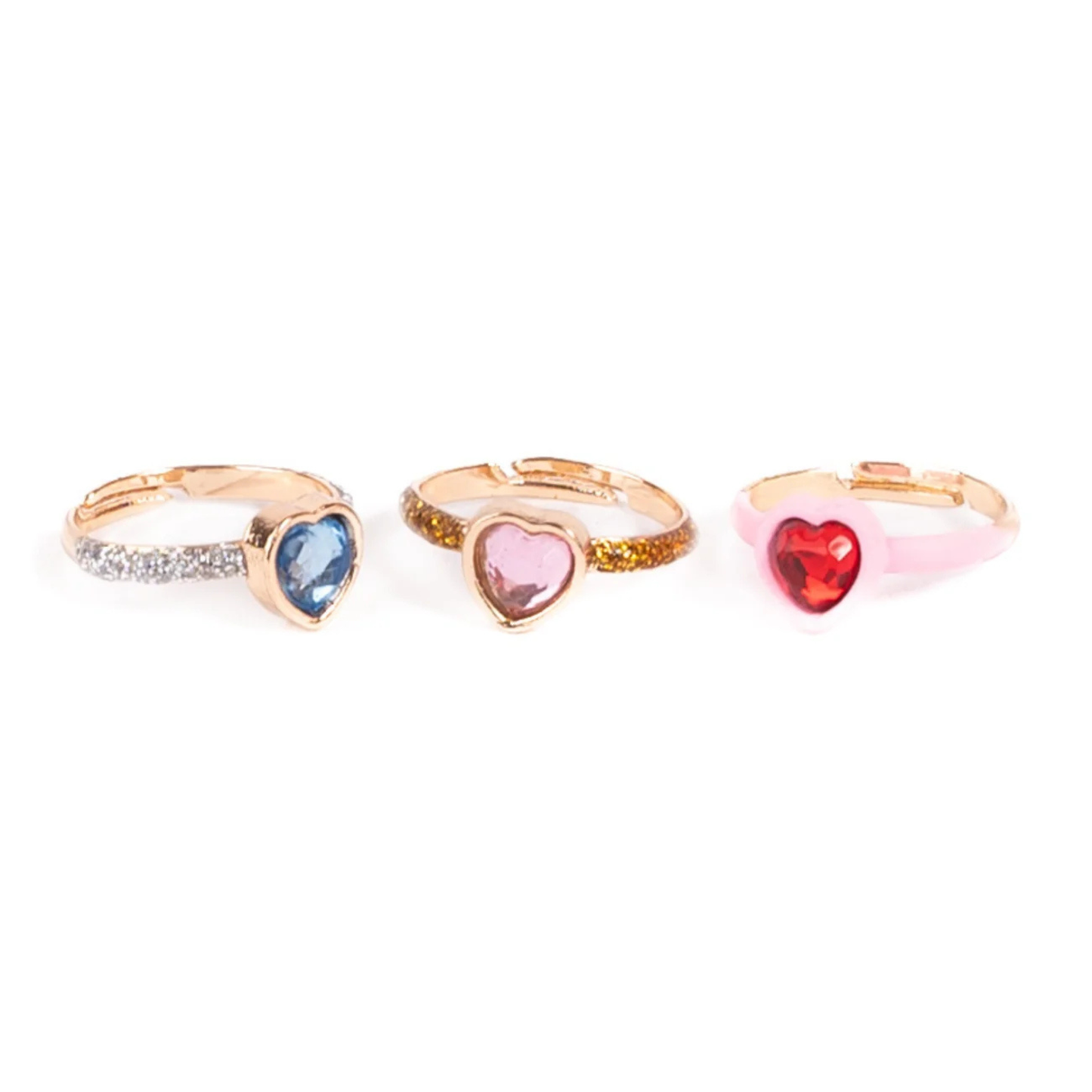 Hearts of love ring set
