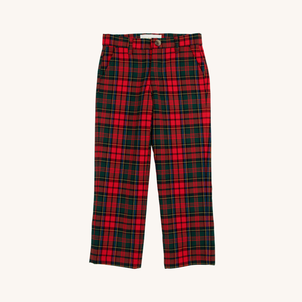 Prep school pants - paces mill plaid