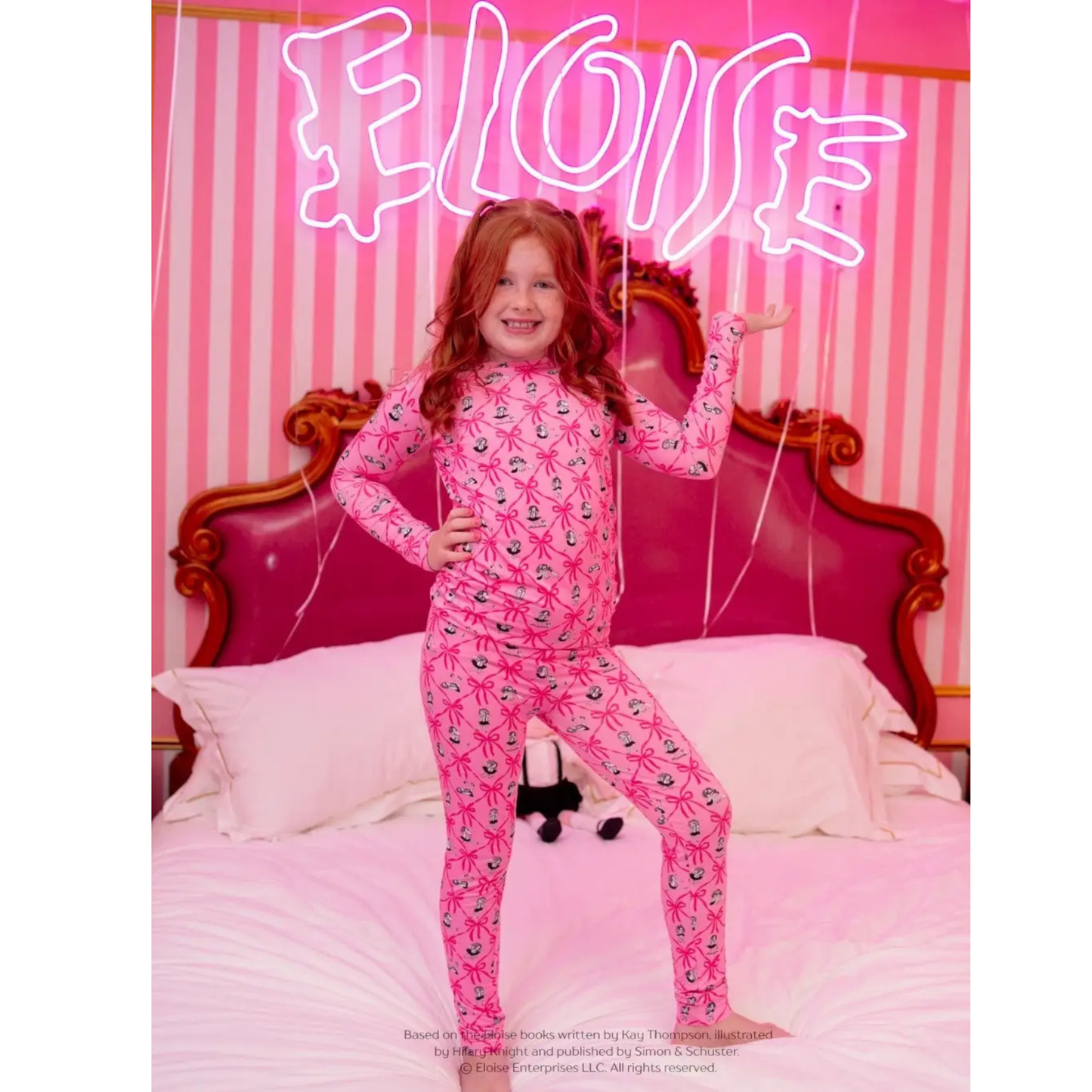 Eloise royal ribbons dream pj set