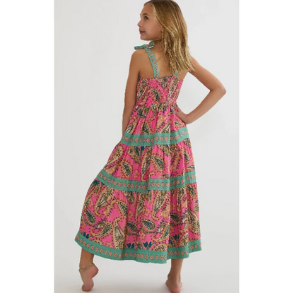 Little charlotte dress - capri soleil paisley