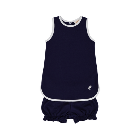 Taffy tennis dress - nantucket navy/waw