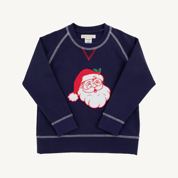 Cassidy comfy crewneck - Santa/nantucket navy