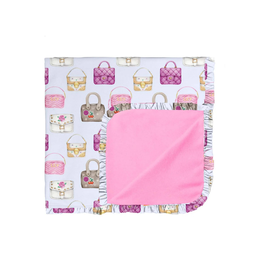 Jules ruffle blanket