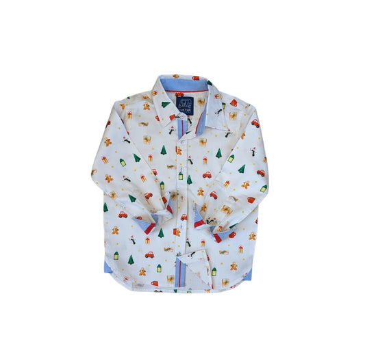 Holiday medley l/s shirt