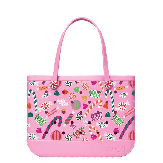 Candy coated bogg bag - blowing pink bubbles