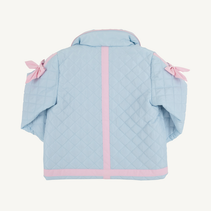 Julie anne jacket - buckhead blue/palm beach pink